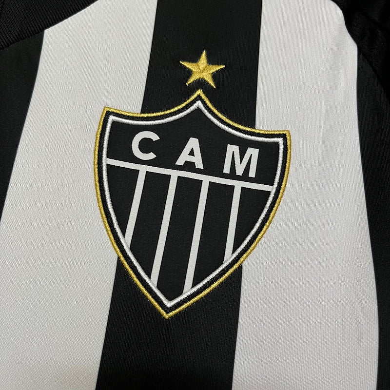 CAMISA DO ATLETICO MINEIRO 25/26 BRANCA E PRETA