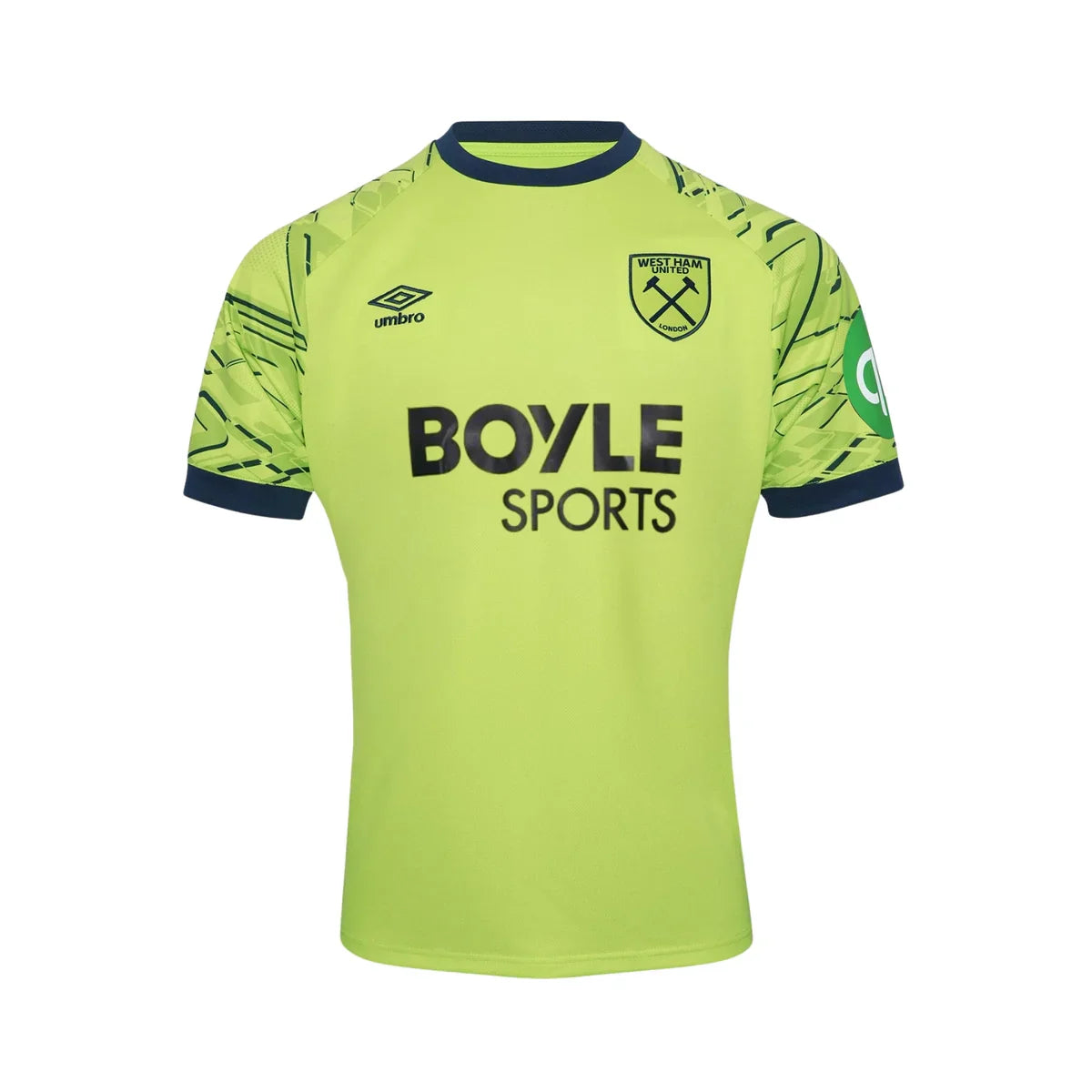 CAMISA DO WEST HAM 25/26 VERDE GOLEIRO