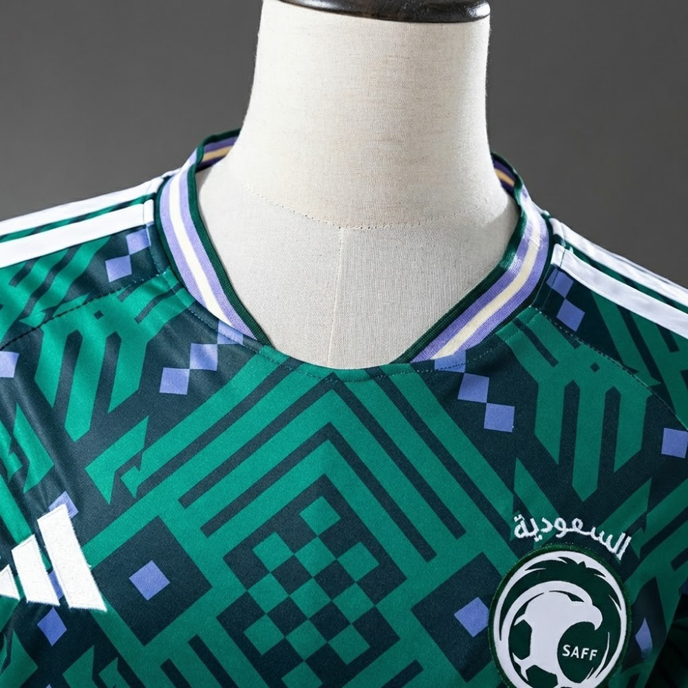 CAMISA DA SELEÇÃO DA ARABIA SAUDITA 2026 VERDE