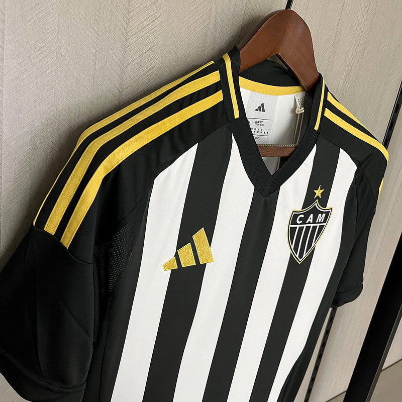 CAMISA DO ATLETICO MINEIRO 25/26 BRANCA E PRETA