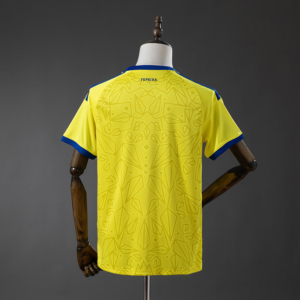 CAMISA DA SELEÇÃO DA UCRANIA 2026 AMARELA