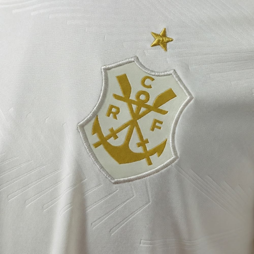 CAMISA TRÊS DO FLAMENGO 25/26 BEGE