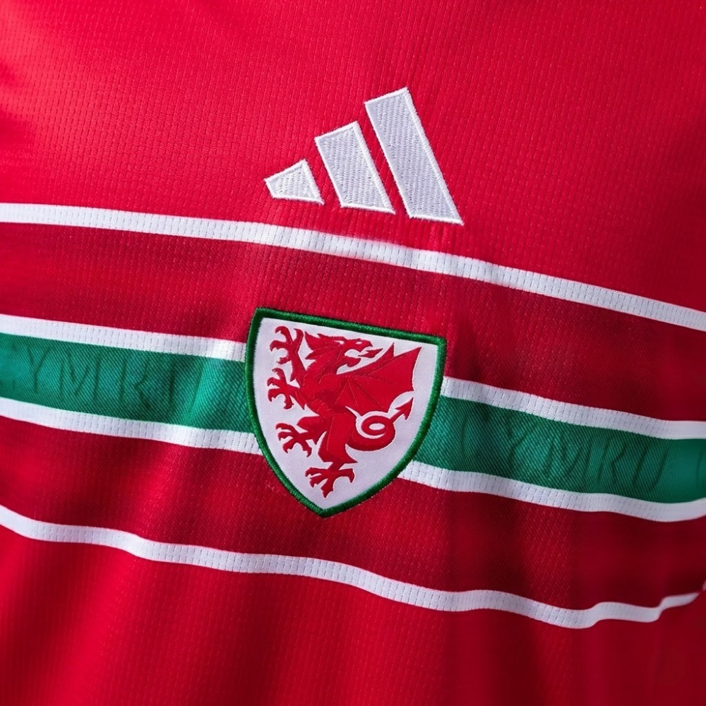 CAMISA DA SELEÇÃO DO PAIS DE GALES 26/27 VERMELHA