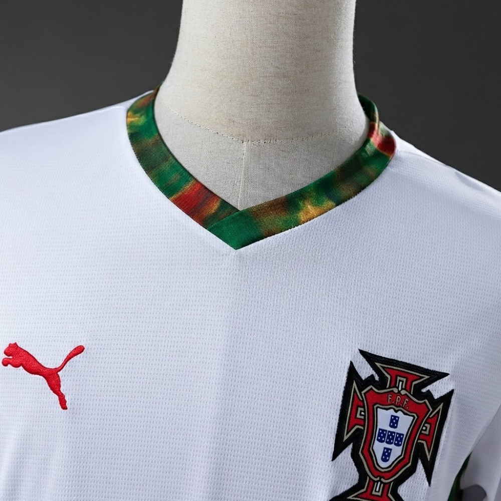 CAMISA DA SELEÇÃO DE PORTUGAL EDIÇÃO COMEMORATIVA 2026 BRANCO