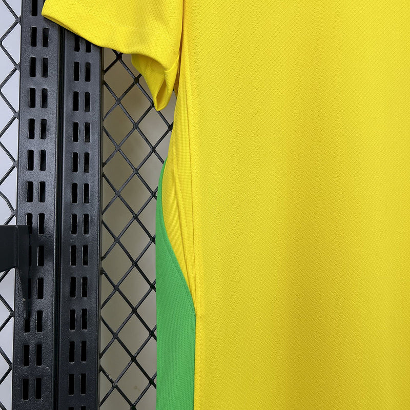 CAMISA DA SELEÇÃO DO BRASIL 25/26 AMARELA