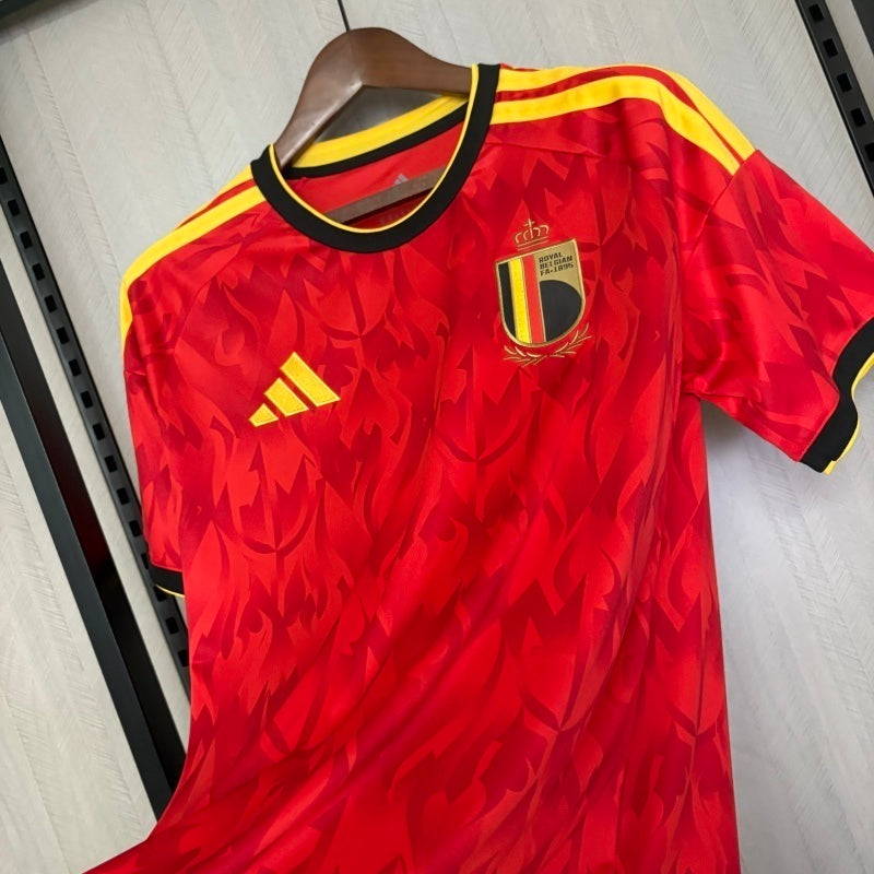 CAMISA DA SELEÇÃO DA BELGICA 2026 VERMELHA
