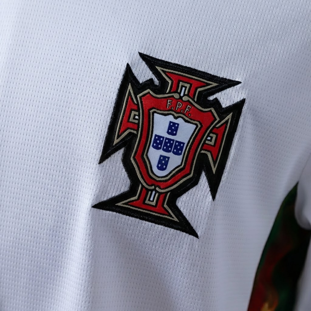 CAMISA DA SELEÇÃO DE PORTUGAL EDIÇÃO COMEMORATIVA 2026 BRANCO