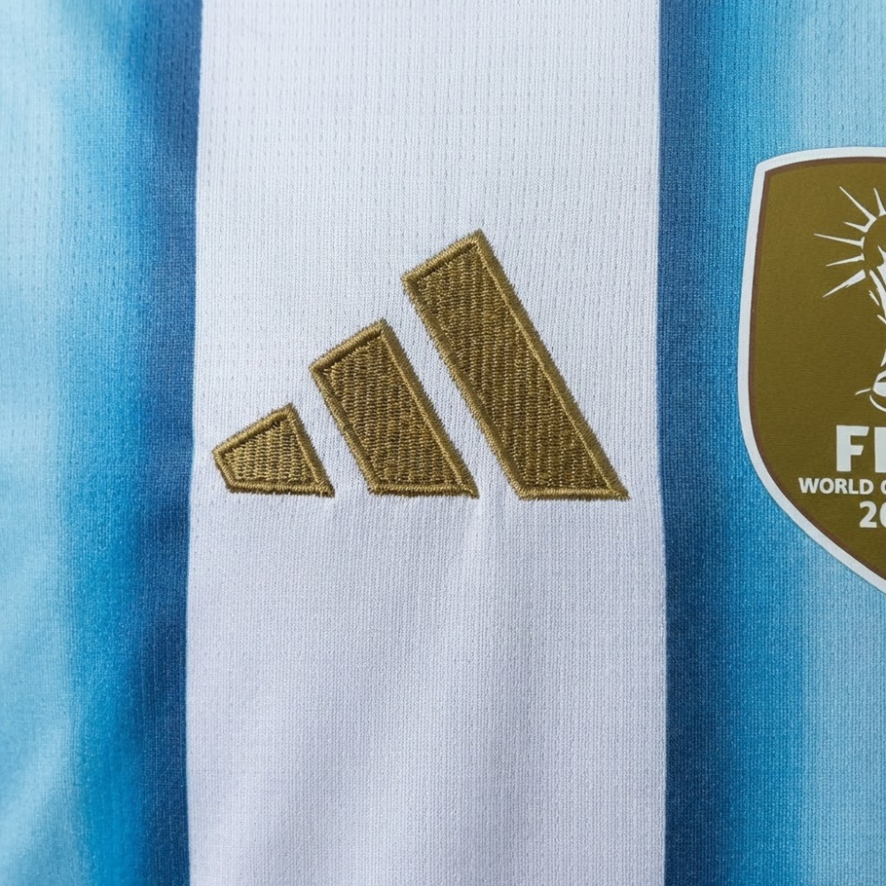 CAMISA DA SELEÇÃO DA ARGENTINA 2026 AZUL E BRANCO