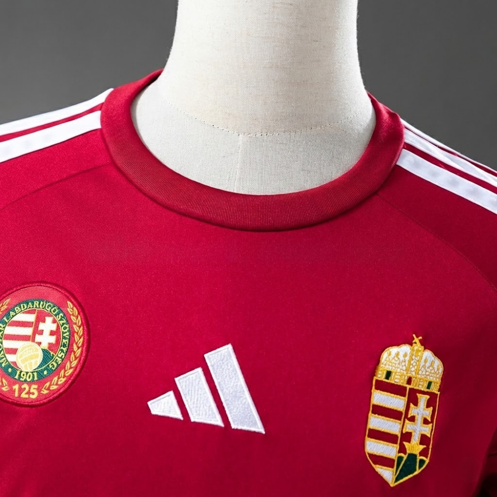 CAMISA DA SELEÇÃO DA HUNGRIA 2026 VERMELHO