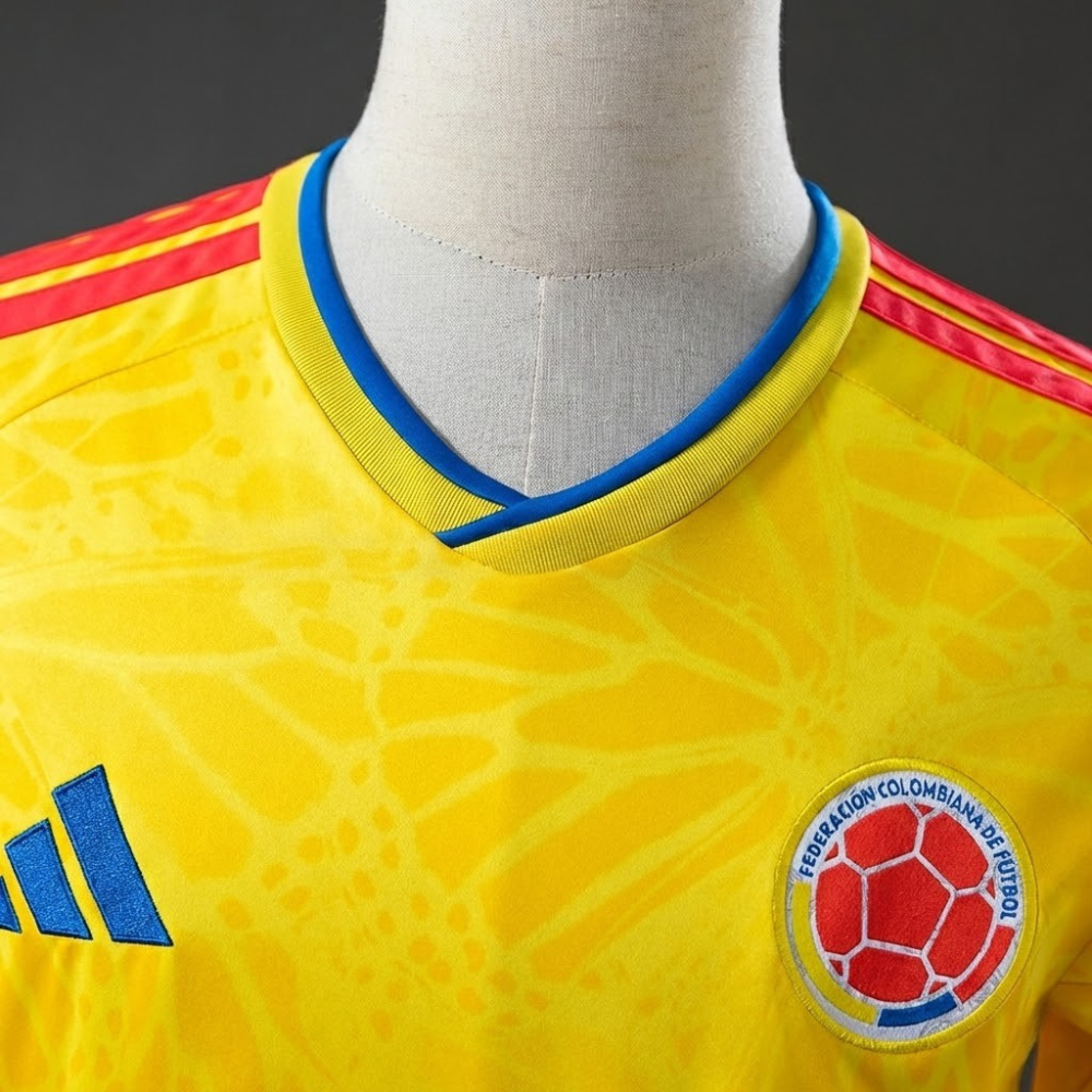 CAMISA DA SELEÇÃO DA COLOMBIA 26/27 AMARELO