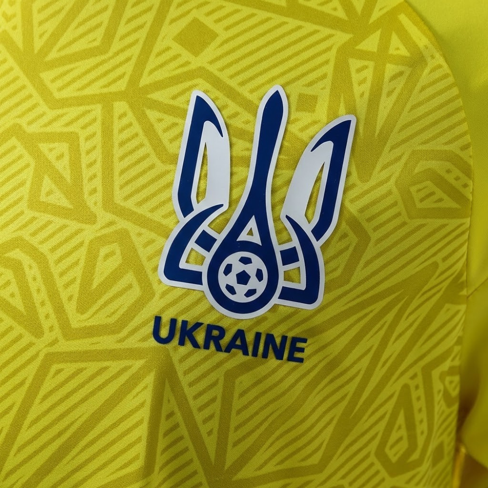 CAMISA DA SELEÇÃO DA UCRANIA 2026 AMARELA