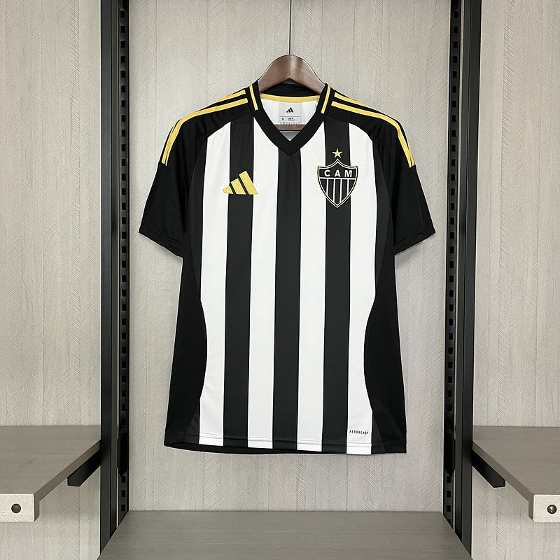 CAMISA DO ATLETICO MINEIRO 25/26 BRANCA E PRETA