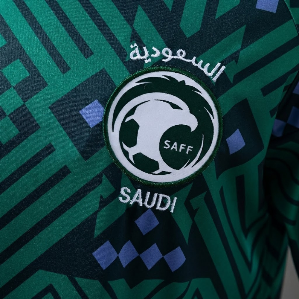 CAMISA DA SELEÇÃO DA ARABIA SAUDITA 2026 VERDE