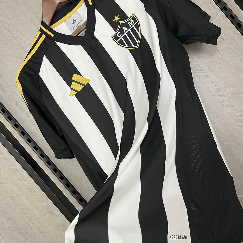 CAMISA DO ATLETICO MINEIRO 25/26 BRANCA E PRETA