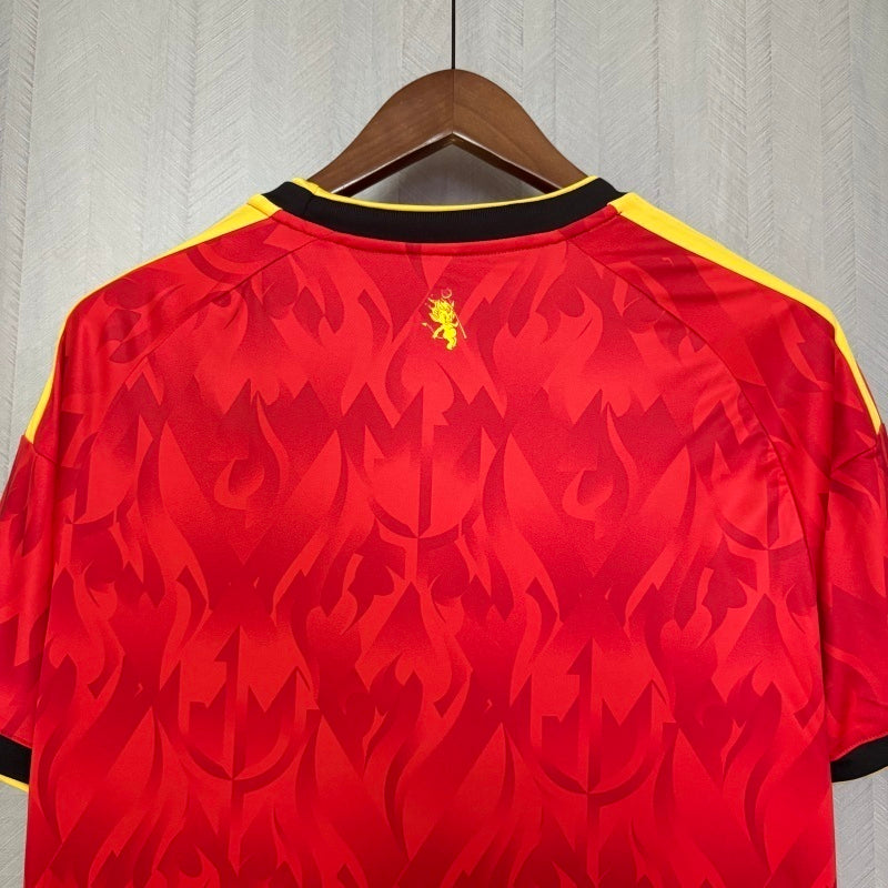CAMISA DA SELEÇÃO DA BELGICA 2026 VERMELHA