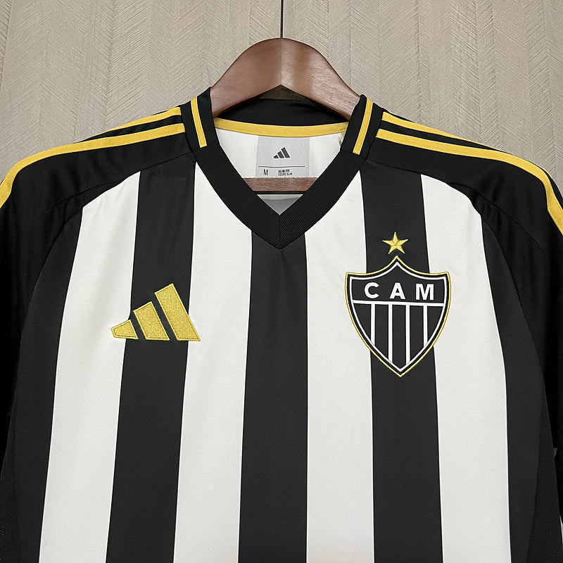 CAMISA DO ATLETICO MINEIRO 25/26 BRANCA E PRETA