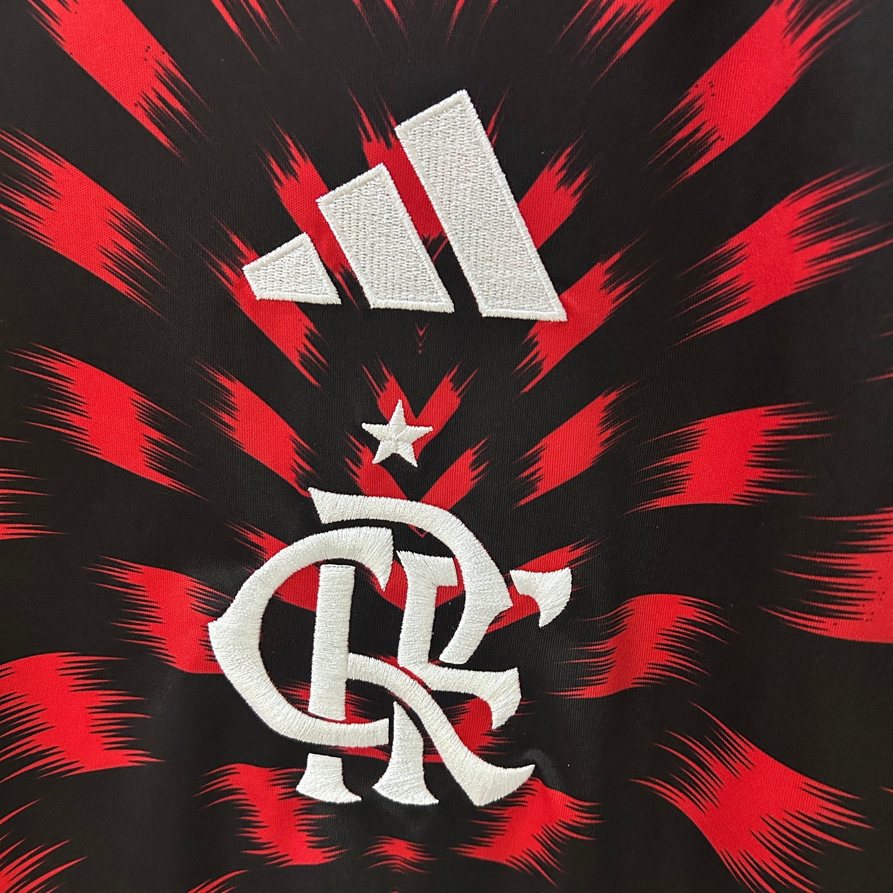 CAMISA DO FLAMENGO 25/26 VERMELHO E PRETO