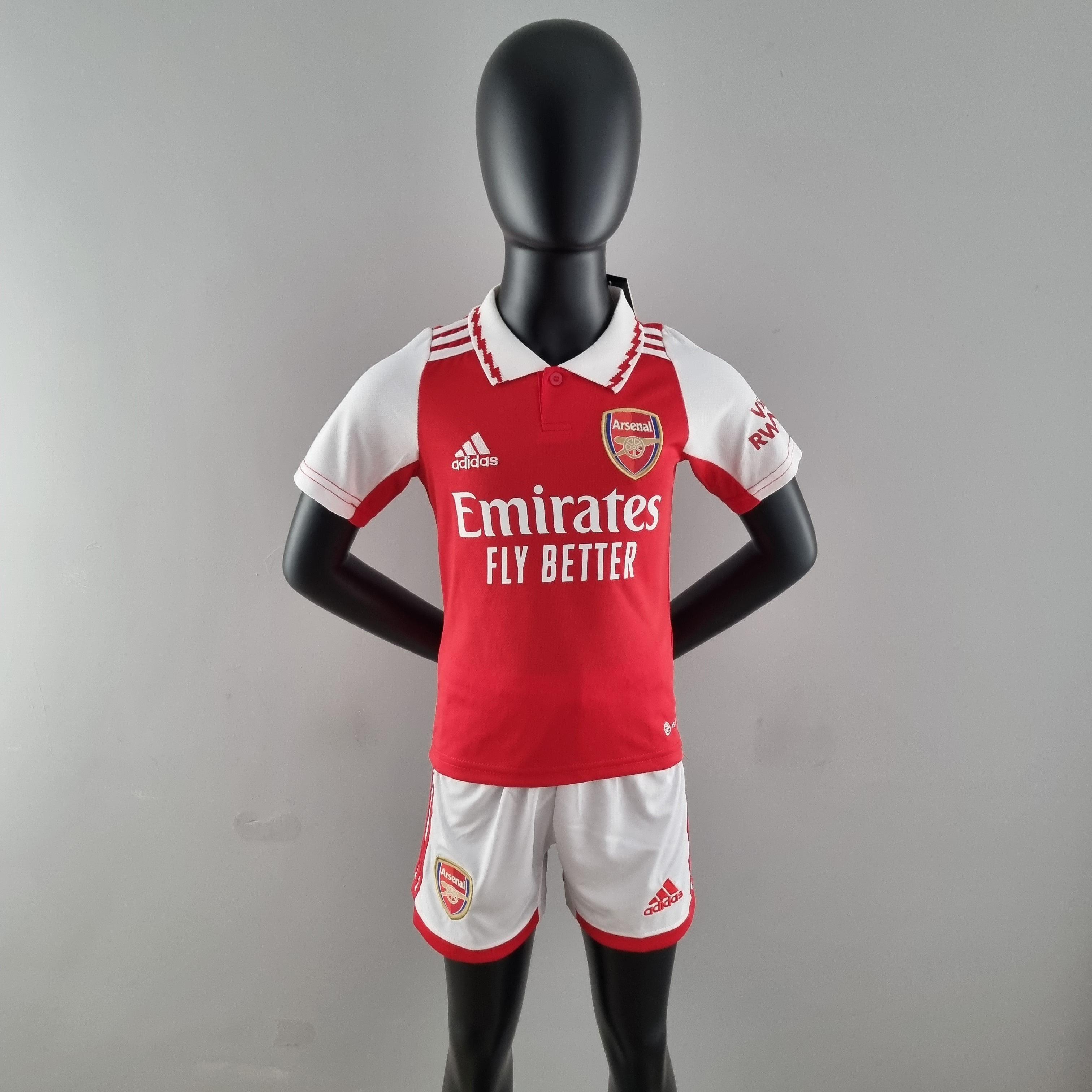 Conjunto Infantil Arsenal 2022/23 - Home - ResPeita Sports 