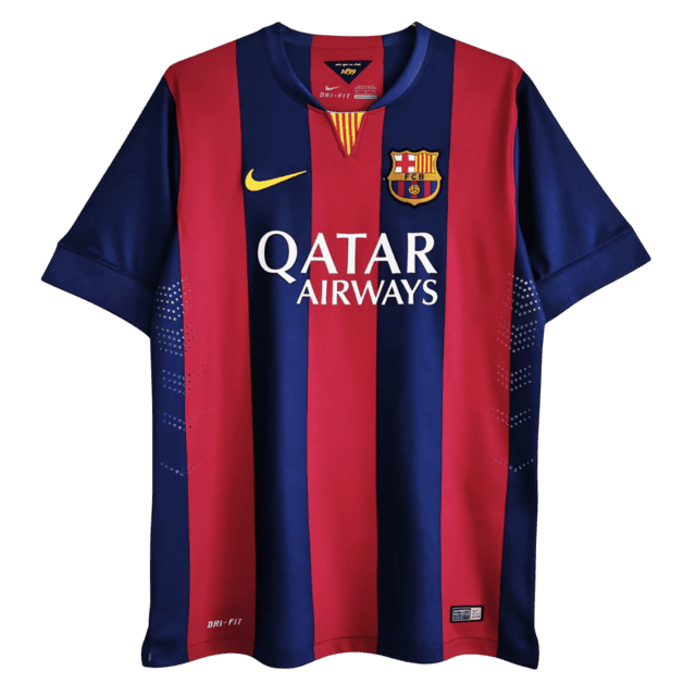 Camisa Barcelona I 14/15 - Versão Retrô