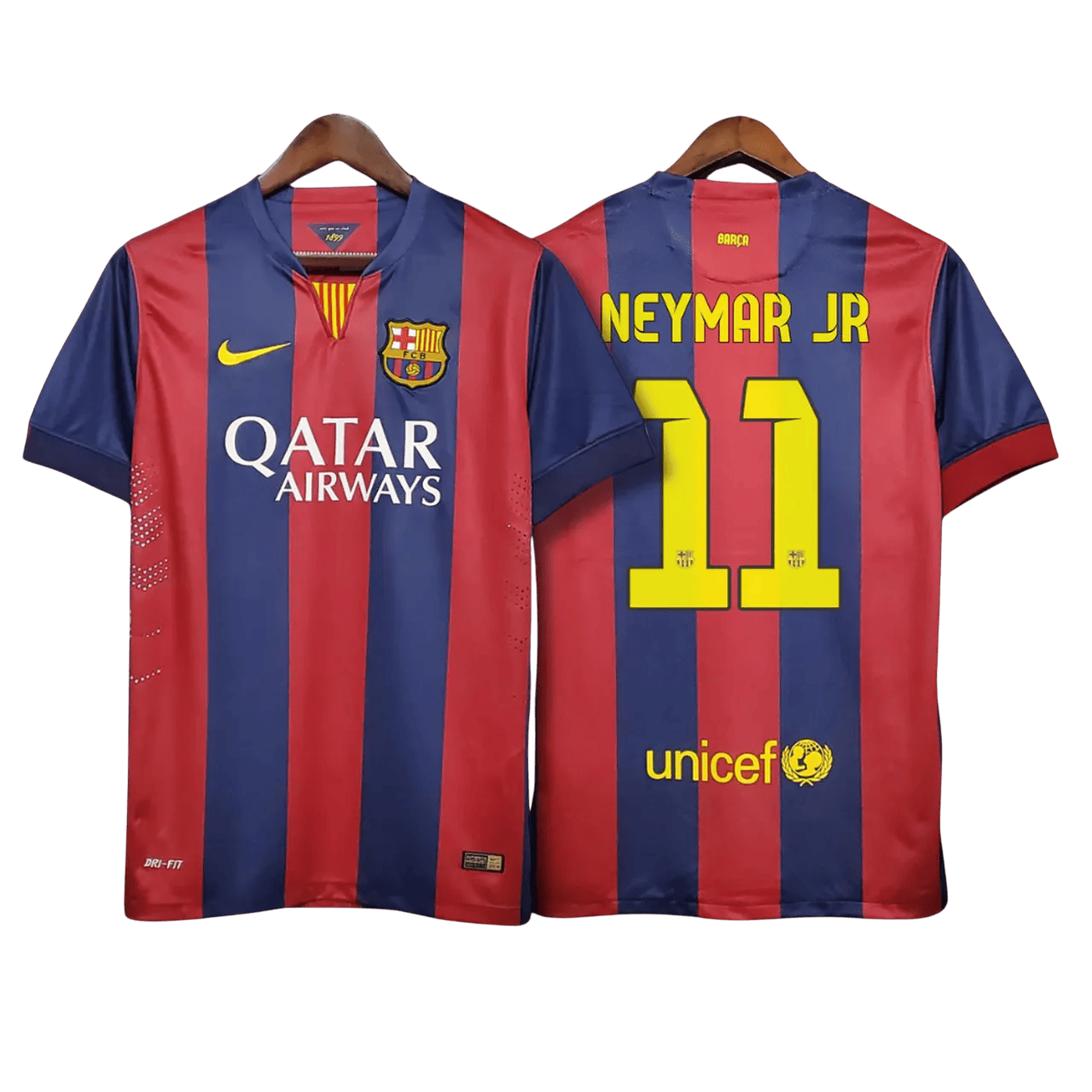 Camisa Barcelona I 14/15 - Versão Retrô | Neymar Jr