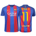 Camisa Barcelona I 16/17 - Versão Retrô | Neymar Jr