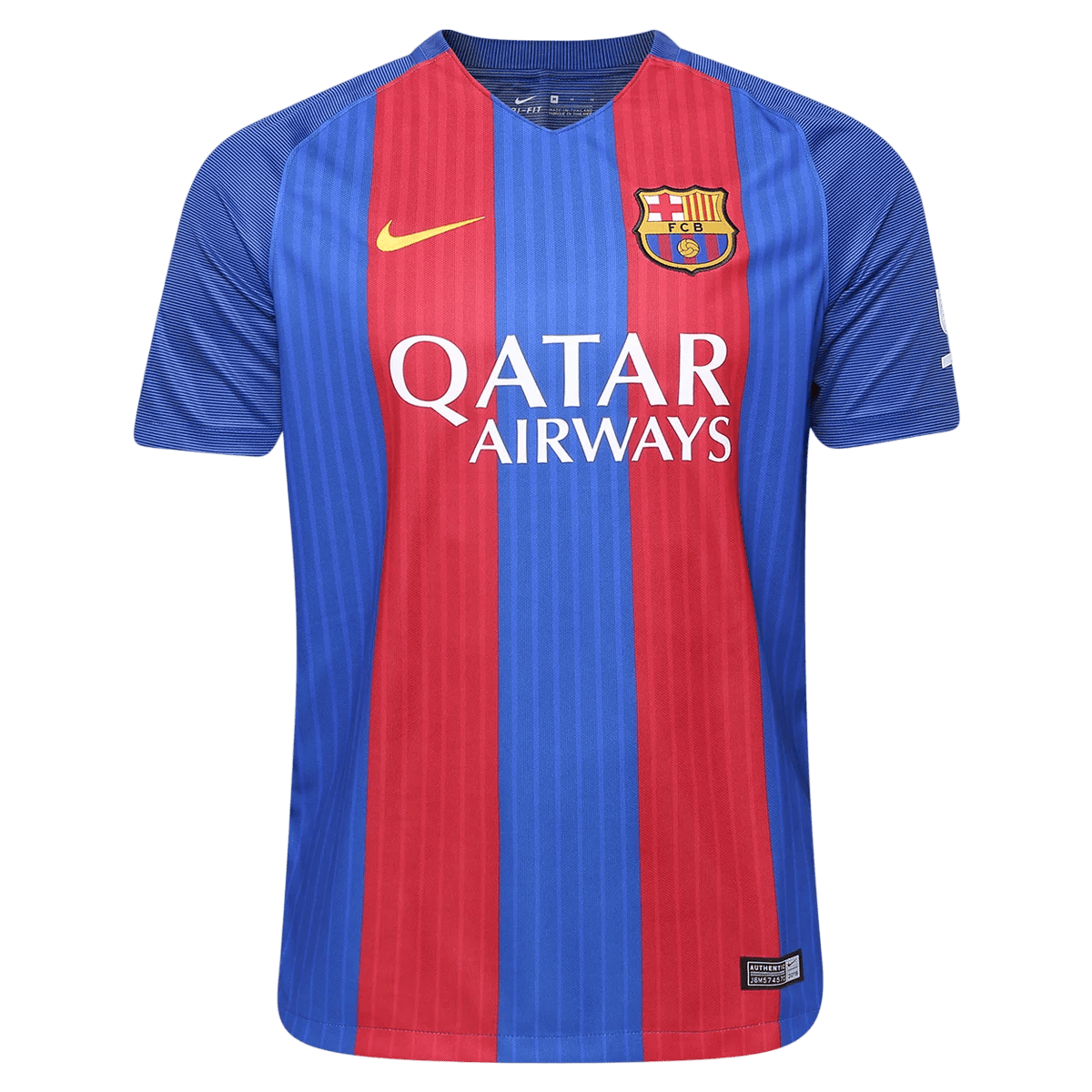 Camisa Barcelona I 16/17 - Versão Retrô | Neymar Jr