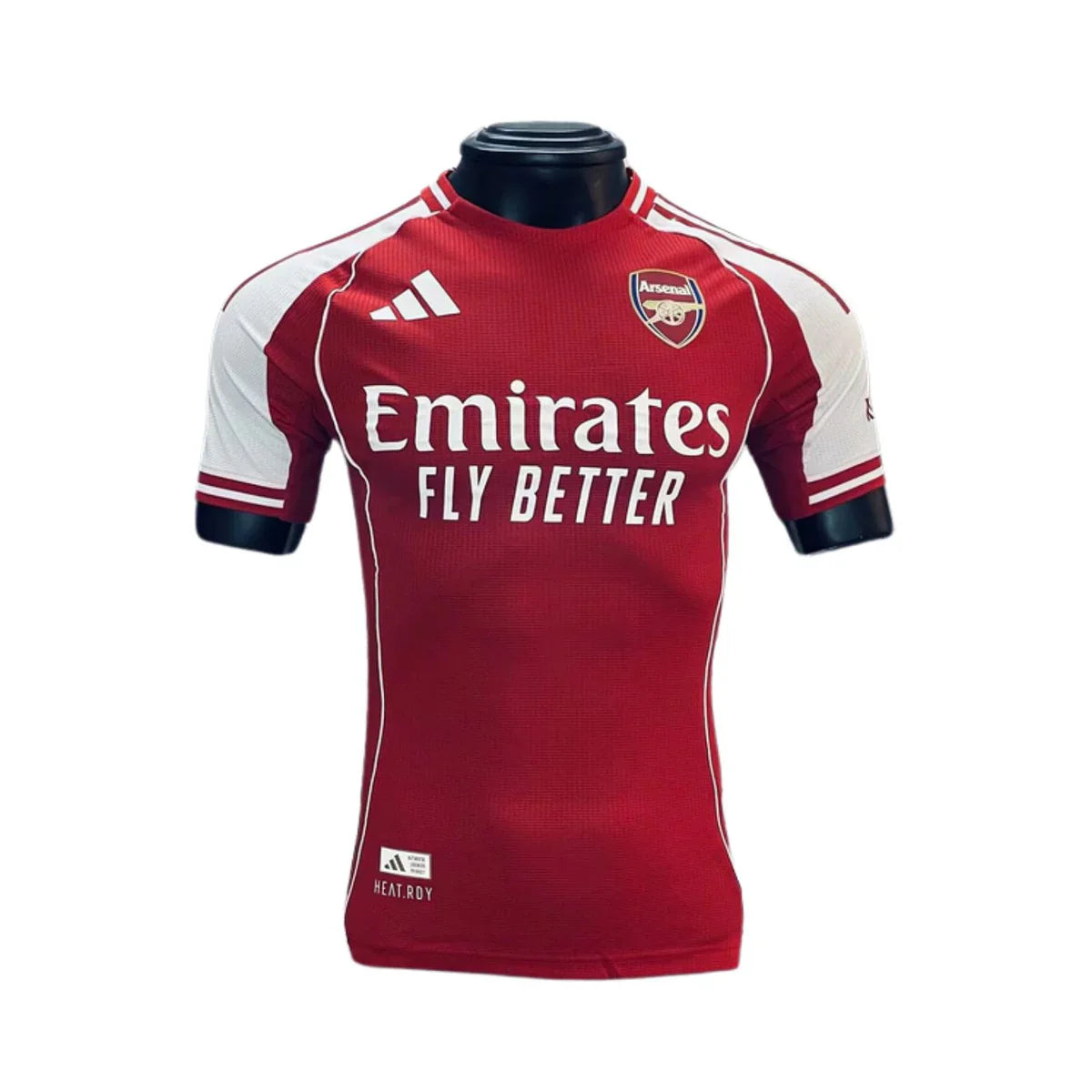 CAMISA VERSÃO PLAYER DO ARSENAL 25/26 VERMELHO