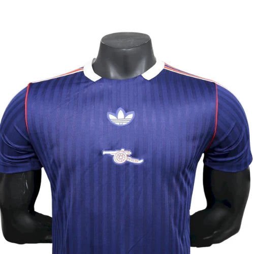 CAMISA VERSÃO PLAYER DO ARSENAL 25/26 AZUL