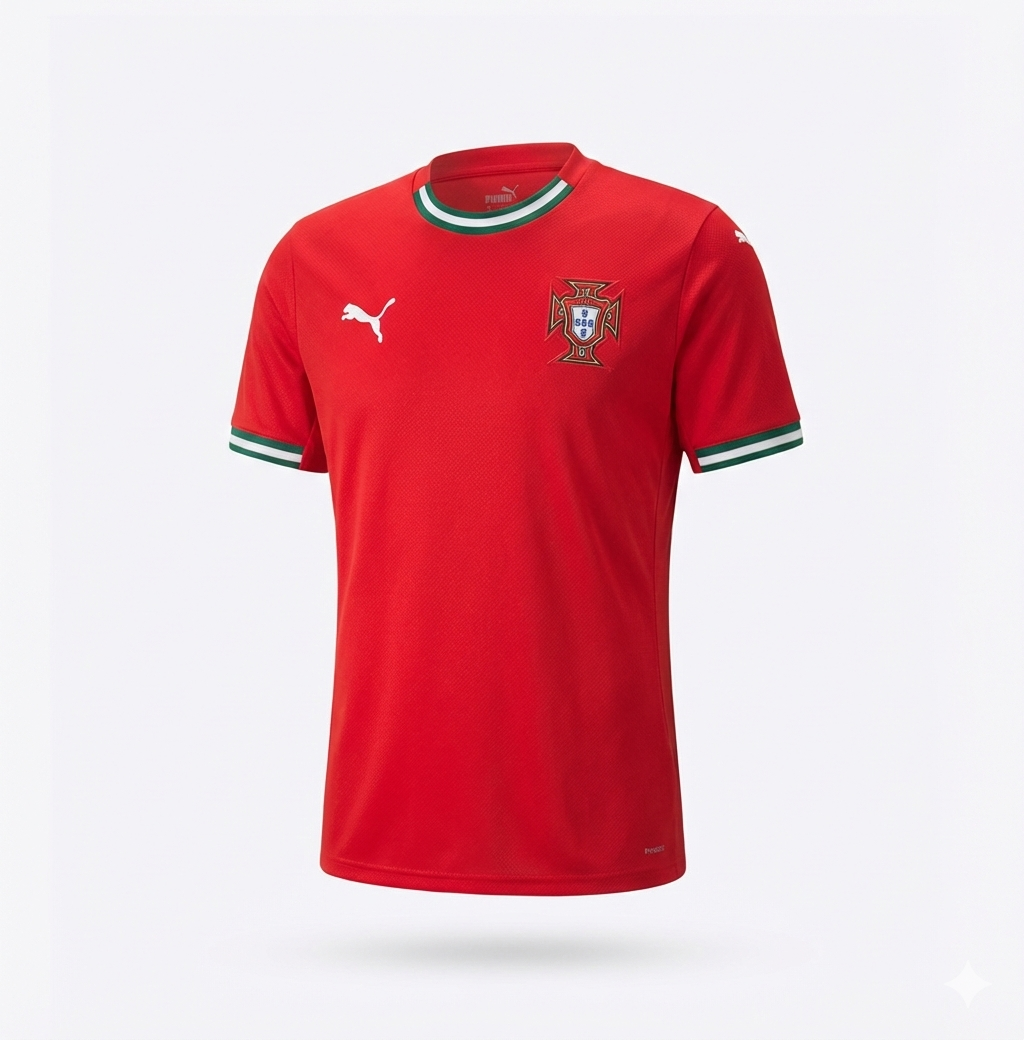 CAMISA DA SELEÇÃO DE PORTUGAL 26/27 VERMELHO