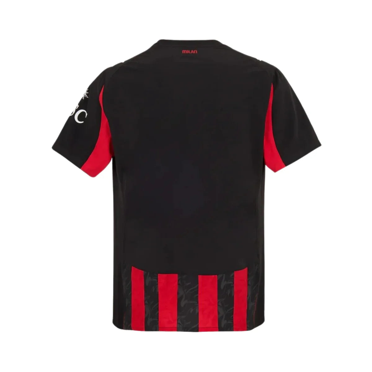 CAMISA DO MILAN 25/26 VERMELHO E PRETO