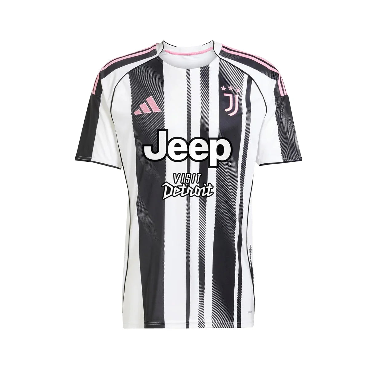 CAMISA DO JUVENTUS 25/26 BRANCO E PRETO