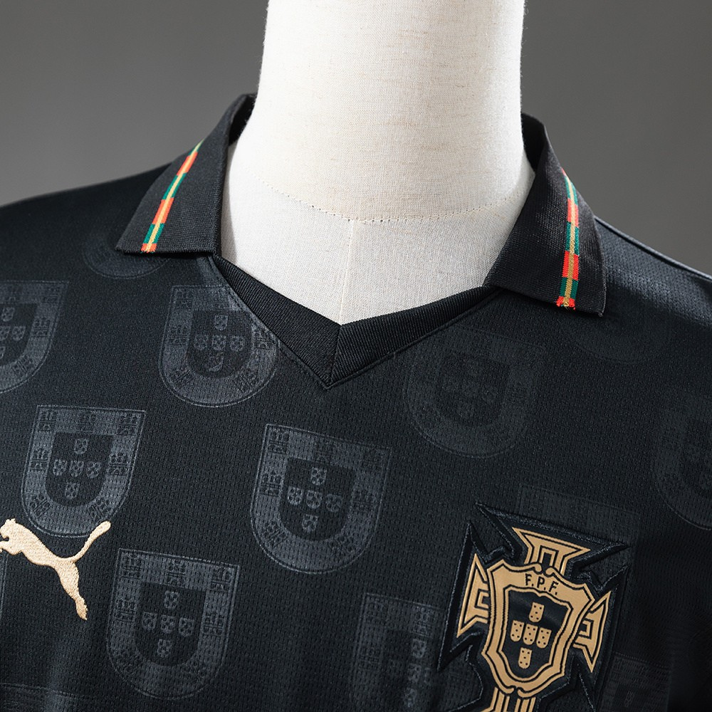 CAMISA EDIÇÃO ESPECIAL DA SELEÇÃO DE PORTUGAL 2026 PRETO EUSEBIO