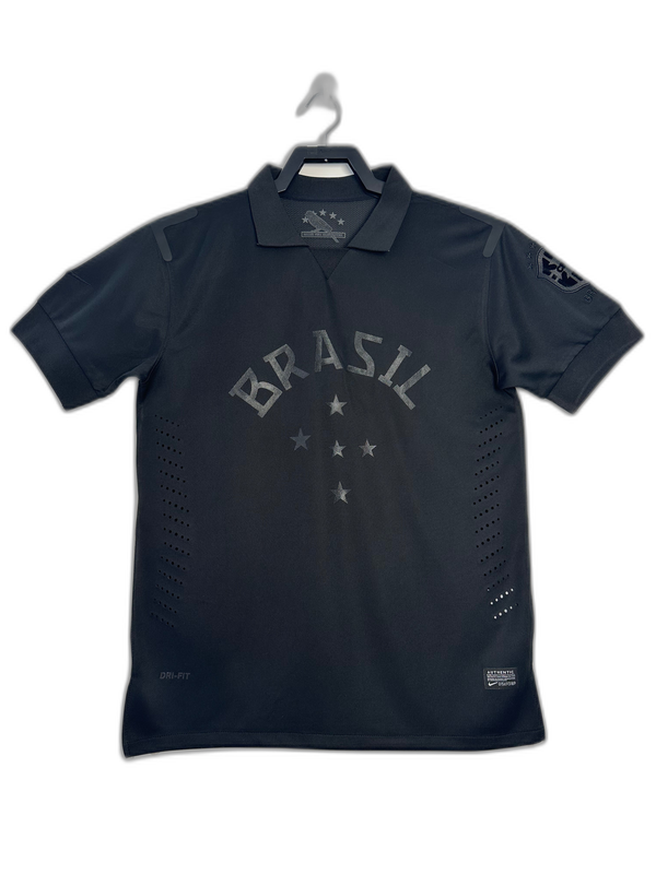 Camisa Brasil Black 13/14 - Versão Retrô