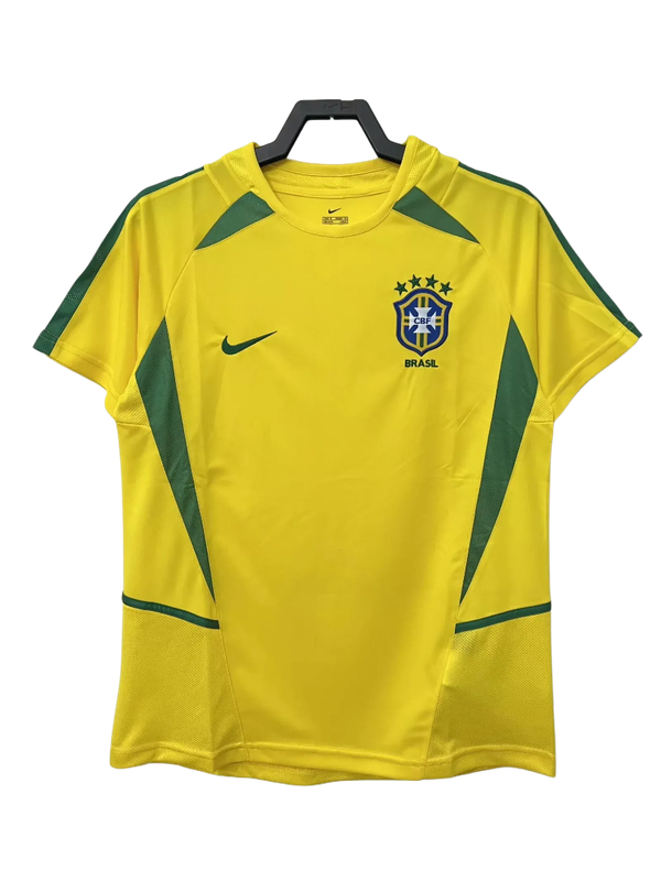 Camisa Brasil I 2002 - Versão Retrô