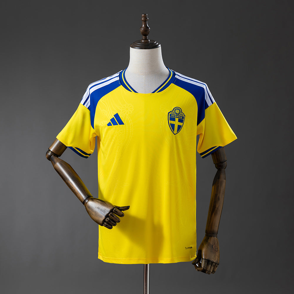 CAMISA DA SELEÇÃO DA SUECIA 2026 AMARELA