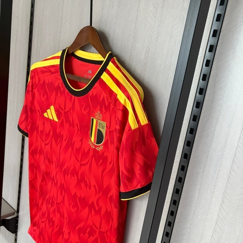 CAMISA DA SELEÇÃO DA BELGICA 2026 VERMELHA