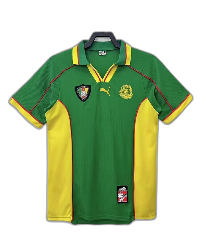 Camisa Camarões I 1998 - Versão Retrô