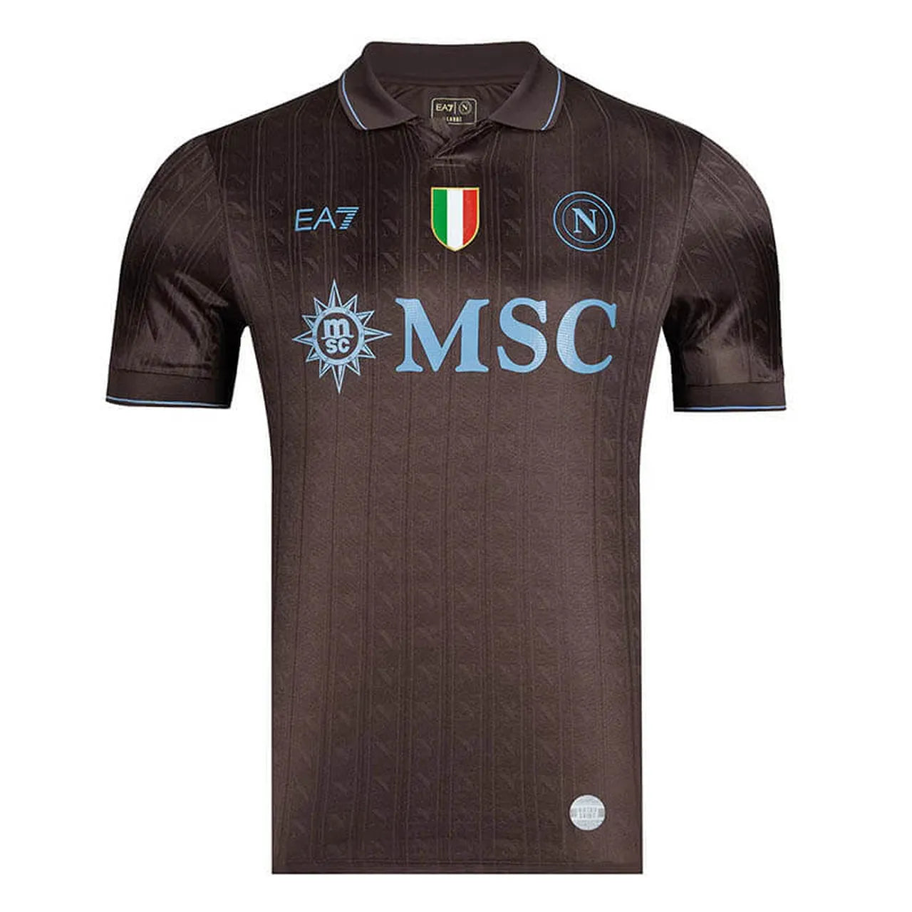 CAMISA DO NAPOLI 25/26 MARROM