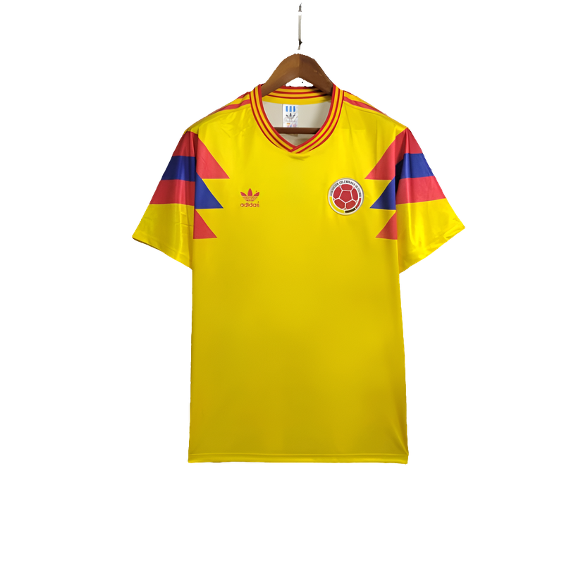 Camisa Colômbia I 1990 - Versão Retrô