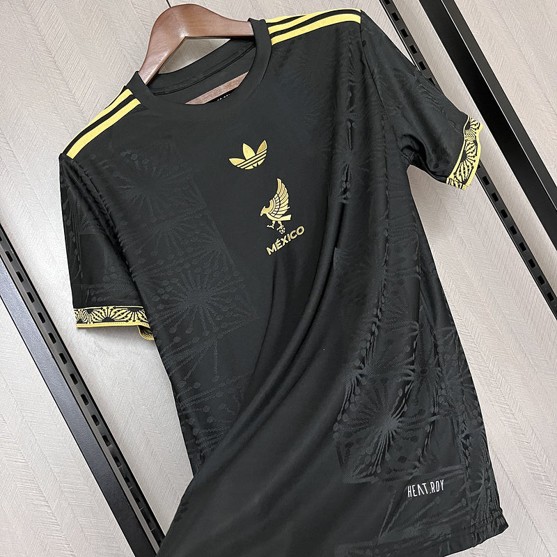 CAMISA DA SELEÇÃO DO MEXICO ESPECIAL 25/26 PRETO