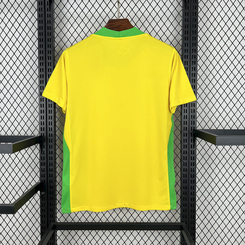 CAMISA DA SELEÇÃO DO BRASIL 25/26 AMARELA