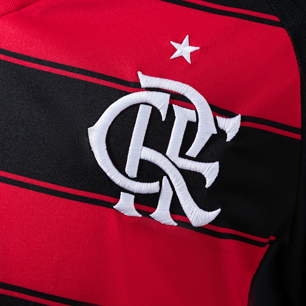 CAMISA FEMININA DO FLAMENGO 25/26 VERMELHO E PRETO
