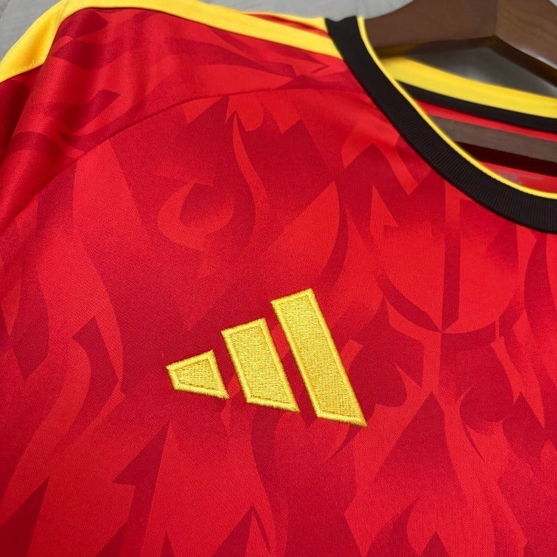 CAMISA DA SELEÇÃO DA BELGICA 2026 VERMELHA