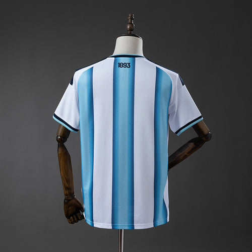 CAMISA DA SELEÇÃO DA ARGENTINA 2026 AZUL E BRANCO