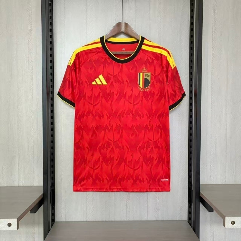 CAMISA DA SELEÇÃO DA BELGICA 2026 VERMELHA